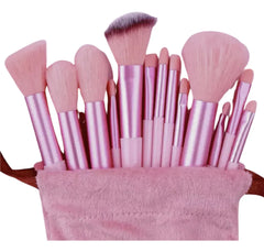 Kit 13 Pincéis De Maquiagem