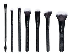 Kit 7 Pincéis Profissionais Noir ED009 - Macrilan