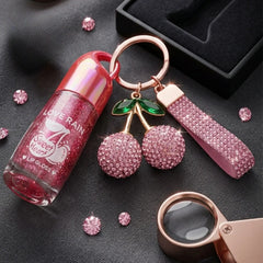 Lip Gloss Com Chaveiro - Cherry Sweet | Lové Rain