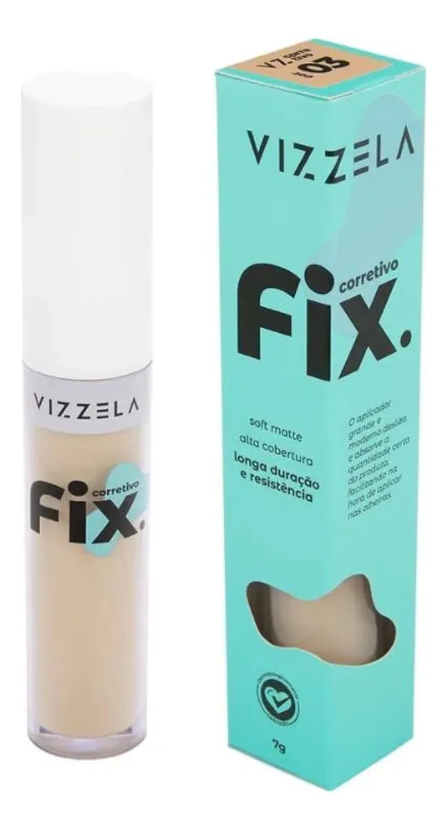 Corretivo Líquido Fix - Tom 03 | Vizzela