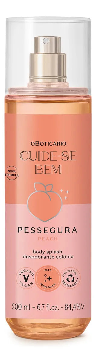 Body Splash Cuide-se Bem Pessegura - 200ml | o Boticário