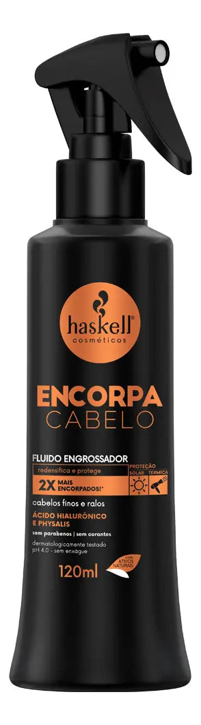 Fluido Finalizador Encorpa Cabelo 120ml - Haskell