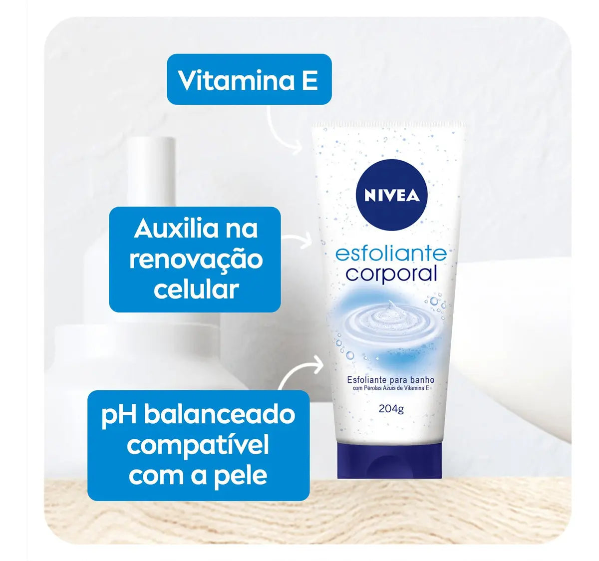 Esfoliante Corporal para Banho 200ml – NIVEA
