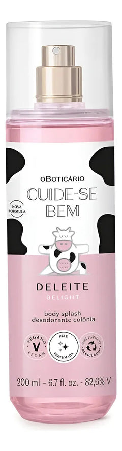 Cuide-se Bem Deleite Splash 200ml | o Boticário