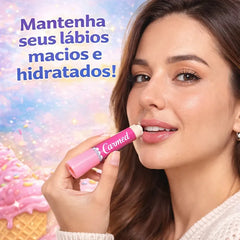 Kit 3 Hidratantes Labiais - Sorvete | Carmed