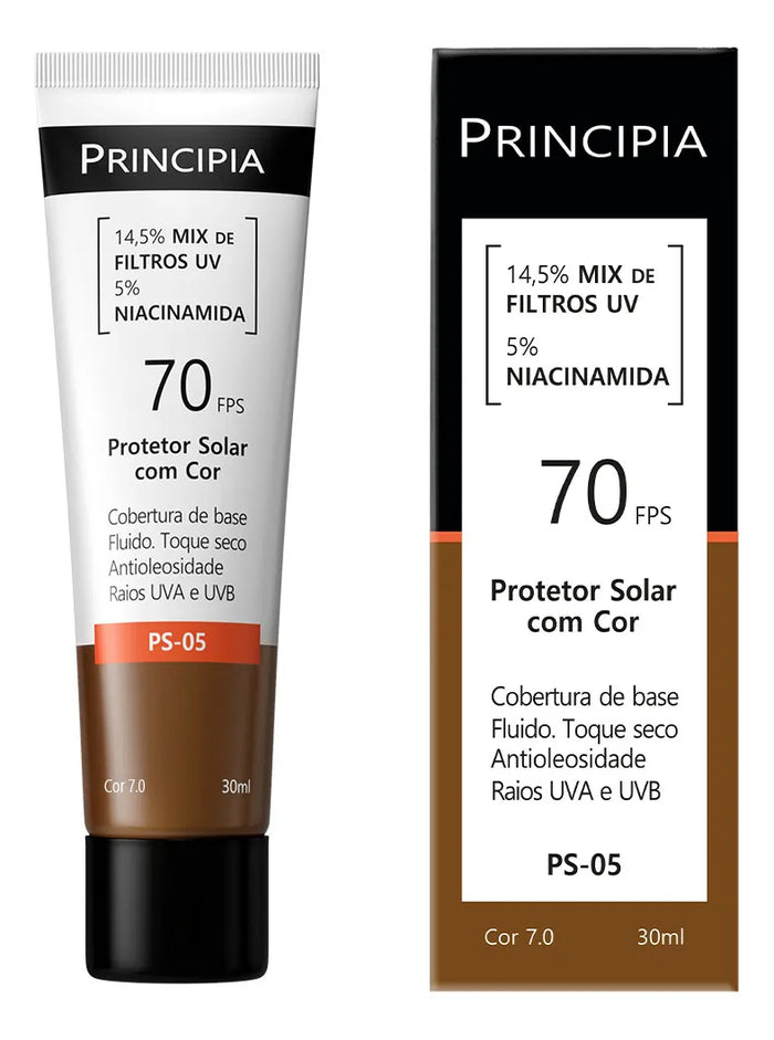 Protetor Solar Facial - FPS 70 | Principia