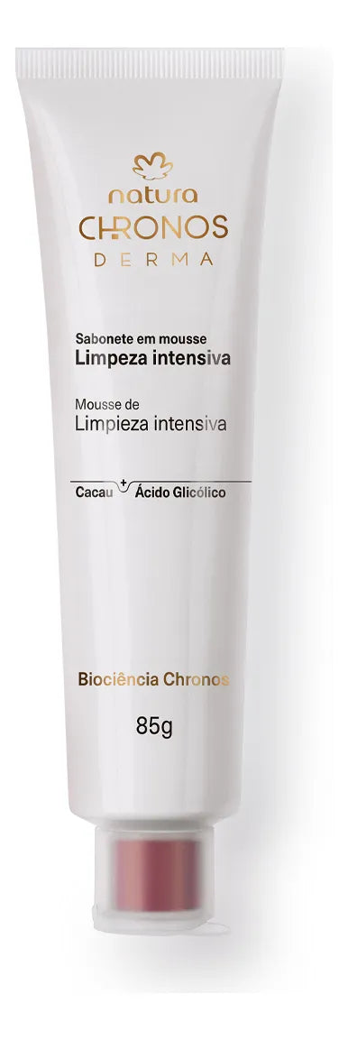 Sabonete em Mousse Limpeza Intensiva Derma 85g | Natura Chronos
