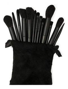 Kit 13 Pincéis De Maquiagem