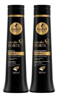 Kit Shampoo + Condicionador Cavalo Forte 500ml - Haskell