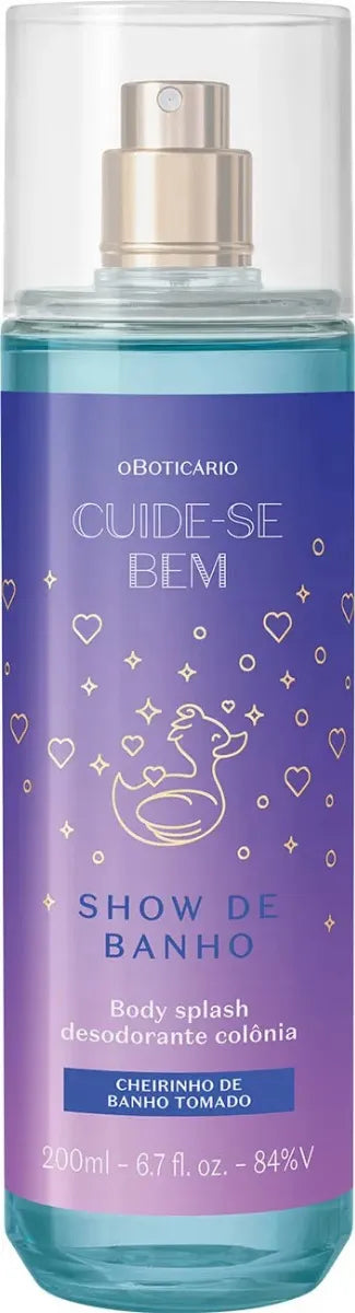 Body Splash Cuide-se Bem - Show De Banho 200ml | o Boticário