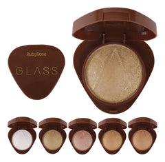 Blush Compacto Linha Glass Natural e Aveludado | Ruby Rose