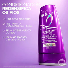 Shampoo e Condicionador Elseve Collagen Lifter 200ml - L’Oréal