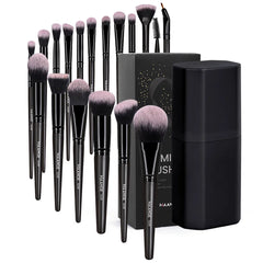 Kit Completo com 18 Pincéis Profissionais