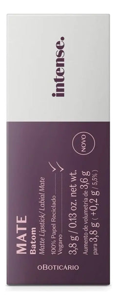 Batom Intense 3,8g - Tom Vermelho | o Boticário