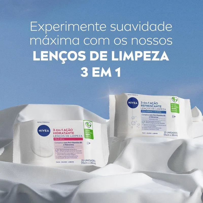 Lenço De Limpeza Facial Demaquilante | Nivea