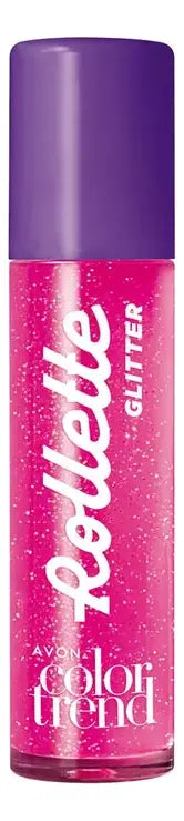 Brilho Labial Rollette - Morango Com Glitter | Avon