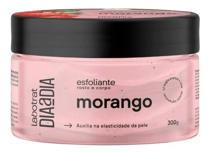 Creme Esfoliante Corpo e Rosto Morango 300g – Tipo de Pele Normal | Labotrat