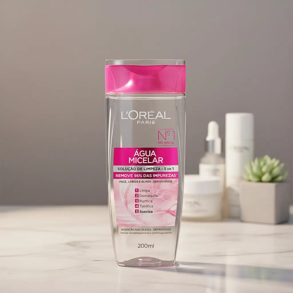 Água Micelar Demaquilante 5 em 1 | L'Oréal Paris