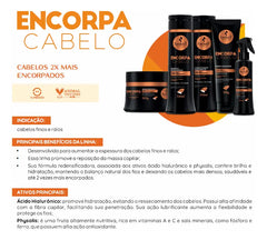 Fluido Finalizador Encorpa Cabelo 120ml - Haskell
