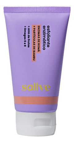 Esfoliante Enzimático Facial com Partículas de Bambu 70g – Sallve
