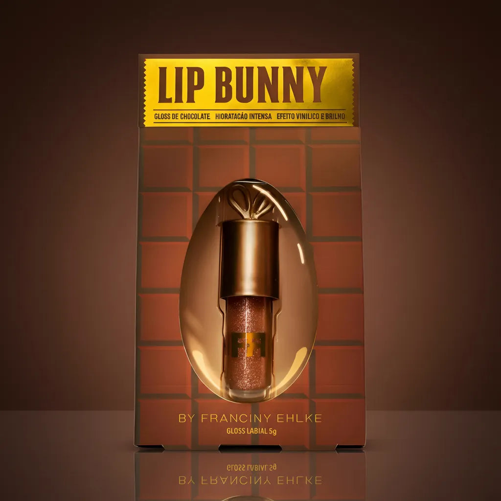 Gloss Lip Bunny - Chocolate | Franciny Ehlke