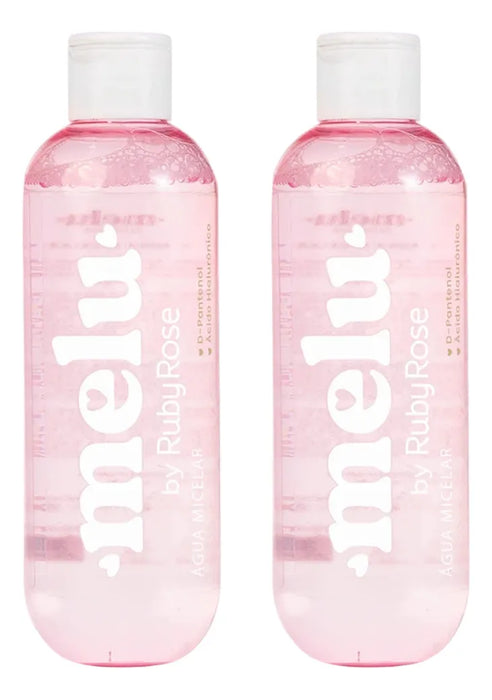 Kit 2 Água Micelar - 100ml | Melu By Ruby Rose