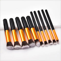 Kit Precision - 10 Pincéis Profissionais