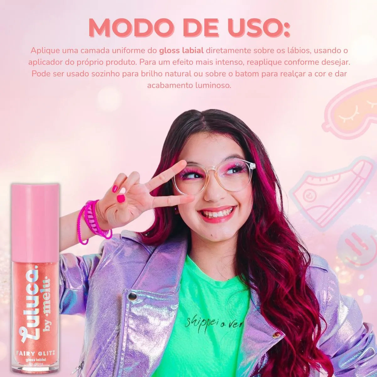 Gloss Labial Fairy Glitz 6 Ml | Luluca By Melu