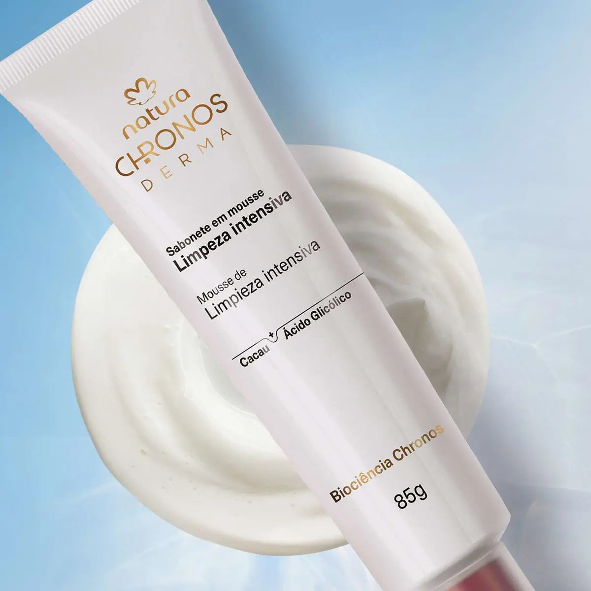 Sabonete em Mousse - Limpeza Intensiva 85g | Natura Chronos