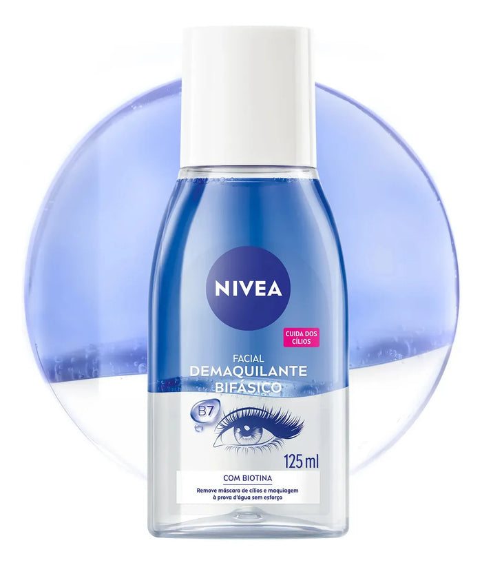 Demaquilante Bifásico à Prova D'água 125ml | NIVEA