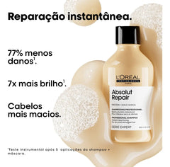 Kit Absolut Repair Shampoo 300ml + Máscara 250g – L'Oréal Professionnel