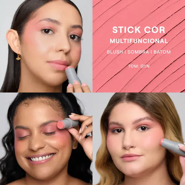 Stick Cor Gyn Multifuncional - 6g | Boca Rosa