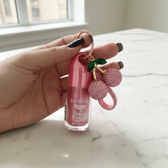 Lip Gloss Com Chaveiro - Cherry Sweet | Lové Rain