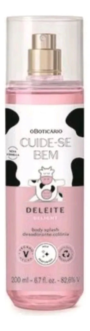 Cuide-se Bem Deleite Splash 200ml | o Boticário