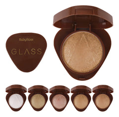 Blush Compacto Linha Glass Natural e Aveludado | Ruby Rose