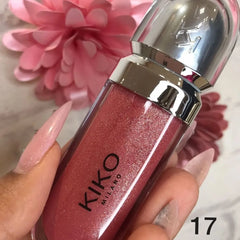 Gloss Hidratante Rosa Brilhante - Tom 17 | Kiko Milano