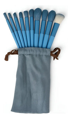 Kit 13 Pincéis De Maquiagem